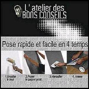 Papier peint  : Conseils de pose